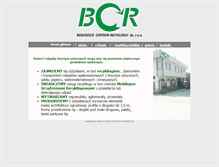 Tablet Screenshot of bcr.com.pl