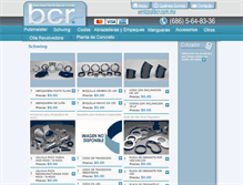 Tablet Screenshot of bcr.com.mx